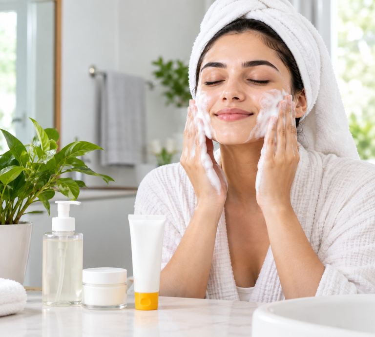 skincare routine