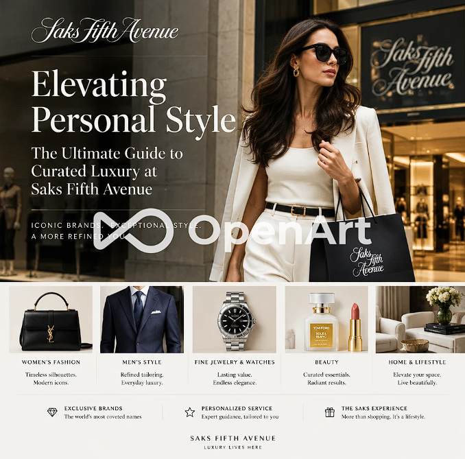 Elevating Personal Style: The Ultimate Guide to Curated Luxury at Saks Fifth Avenue