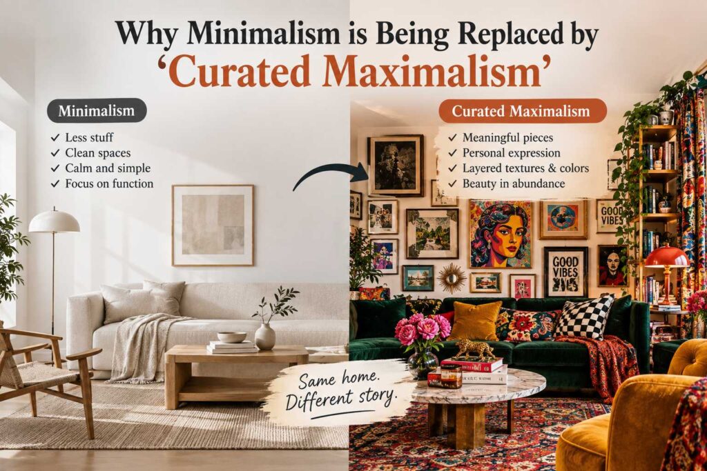 Why minimalism is being replaced by 'curated maximalism'
