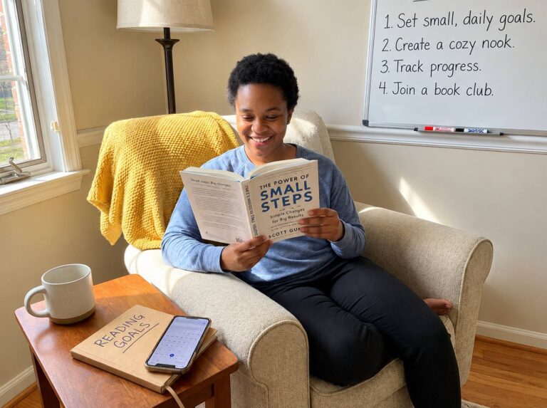How to actually stick to a reading habit this year